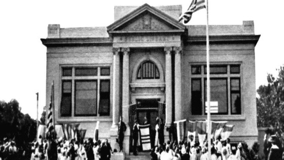 Vacaville’s Carnegie building, past and present